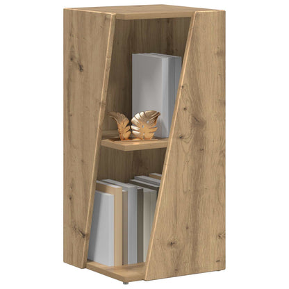 vidaXL Side Shelf 33 x 32 x 70.5 cm Engineered Wood Artisan Oak