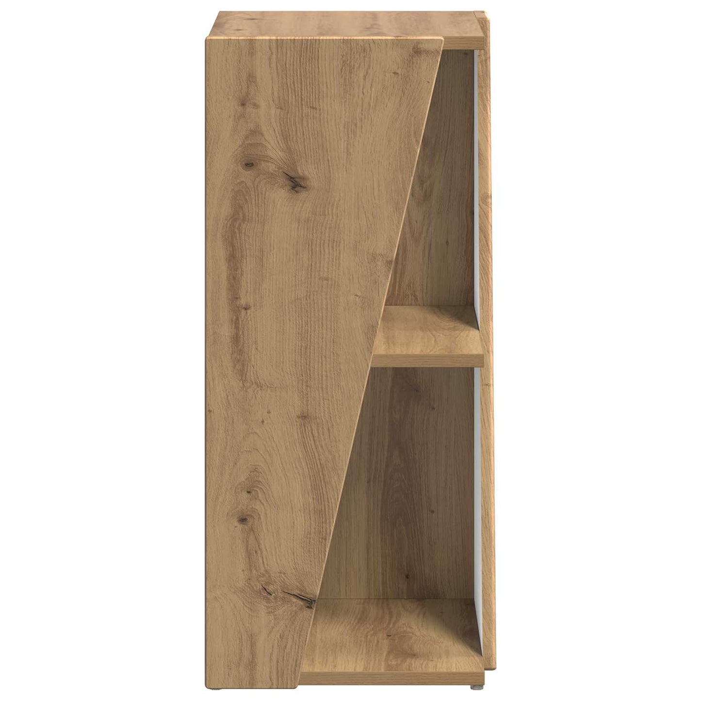 vidaXL Side Shelf 33 x 32 x 70.5 cm Engineered Wood Artisan Oak