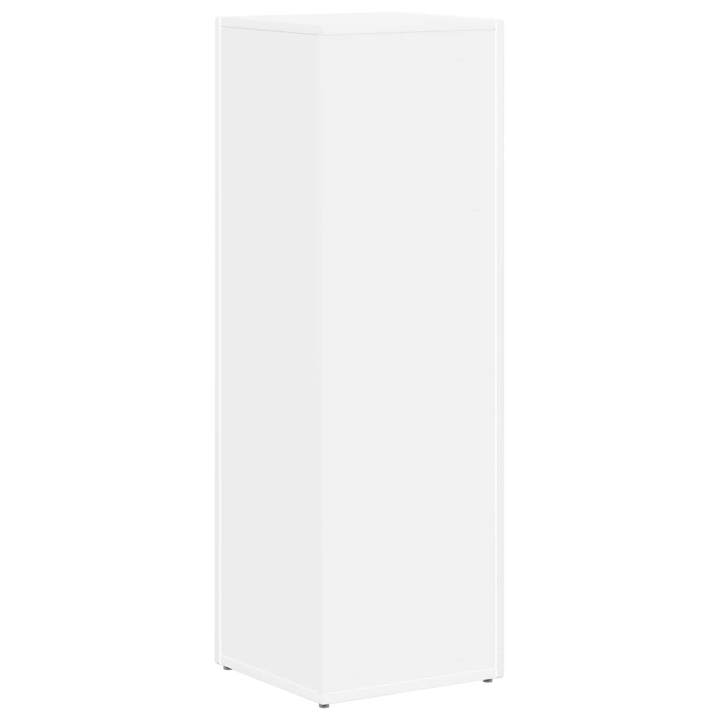 vidaXL Side Shelf 33 x 32 x 100.5 cm Engineered Wood White