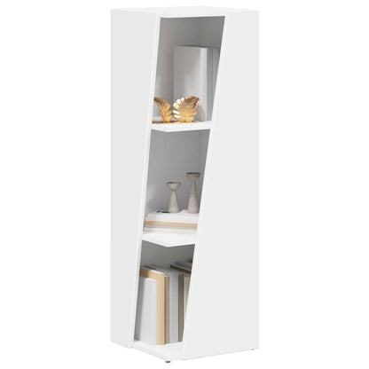 vidaXL Side Shelf 33 x 32 x 100.5 cm Engineered Wood White