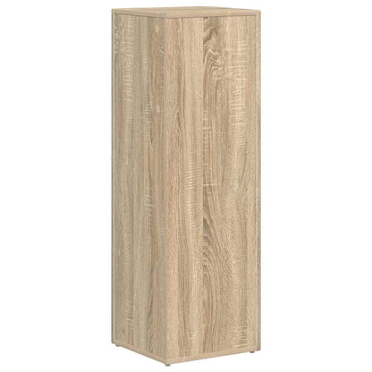 vidaXL Side Shelf 33 x 32 x 100.5 cm Engineered Wood Sonoma Oak