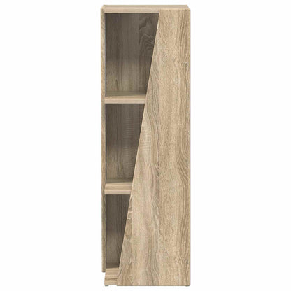 vidaXL Side Shelf 33 x 32 x 100.5 cm Engineered Wood Sonoma Oak