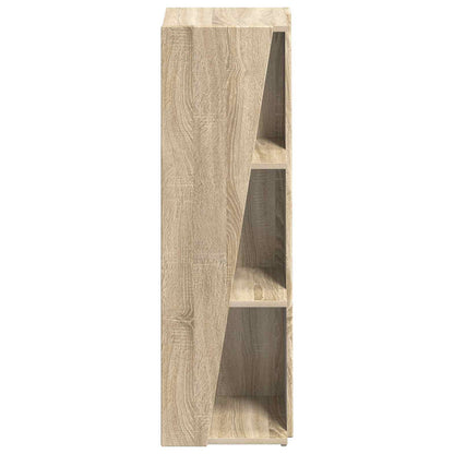 vidaXL Side Shelf 33 x 32 x 100.5 cm Engineered Wood Sonoma Oak