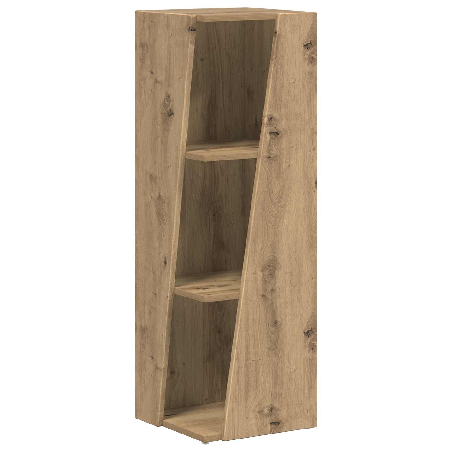 vidaXL Side Shelf 33 x 32 x 100.5 cm Engineered Wood Artisan Oak
