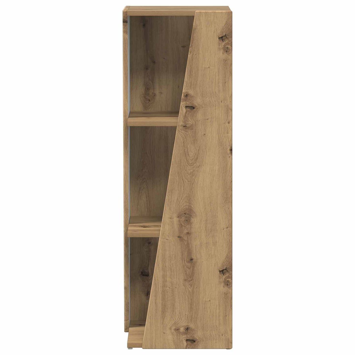 vidaXL Side Shelf 33 x 32 x 100.5 cm Engineered Wood Artisan Oak