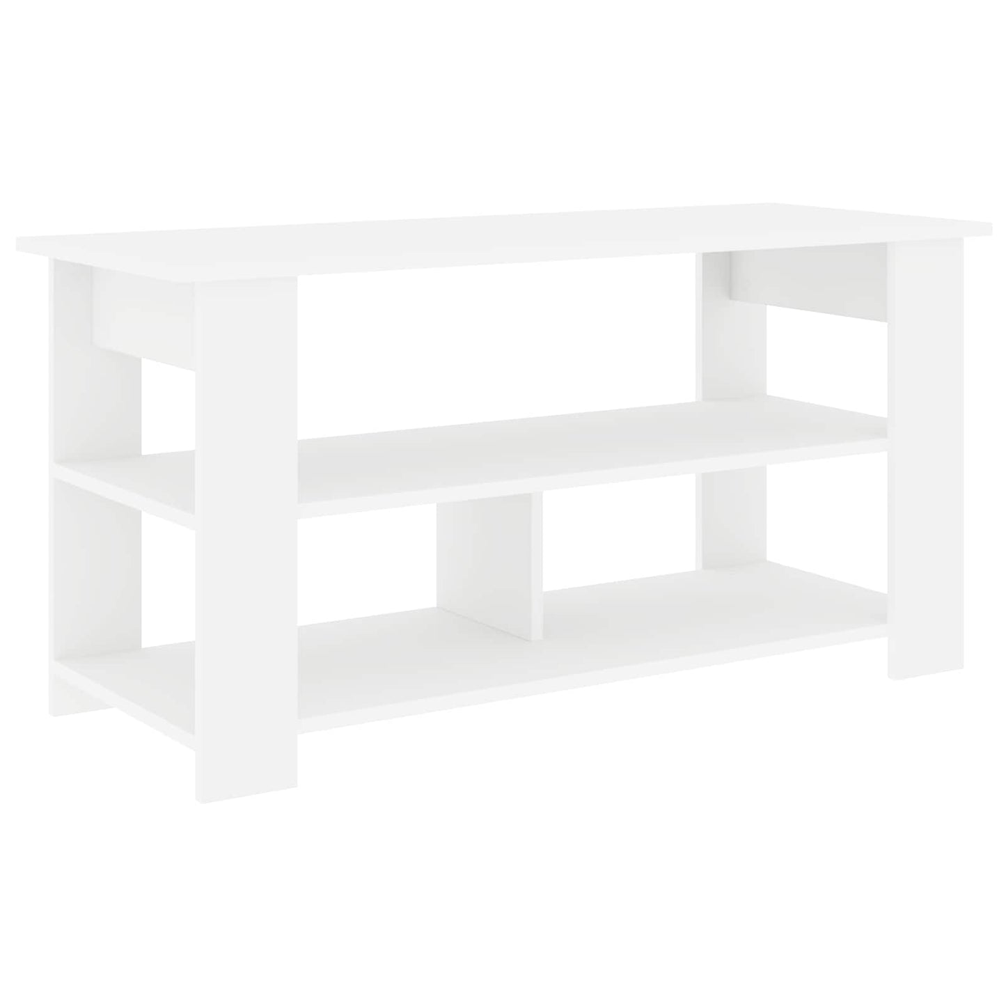 vidaXL TV stand White 100 x 40 x 50 cm