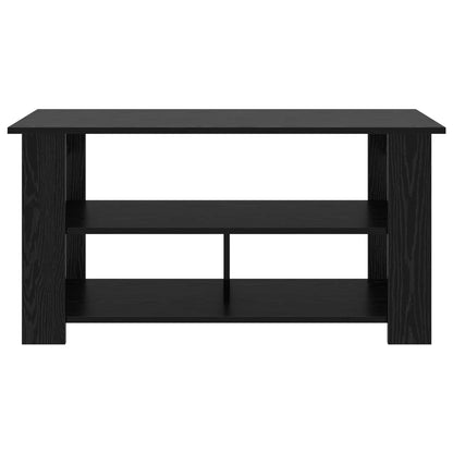 vidaXL TV stand Black Oak 100 x 40 x 50 cm