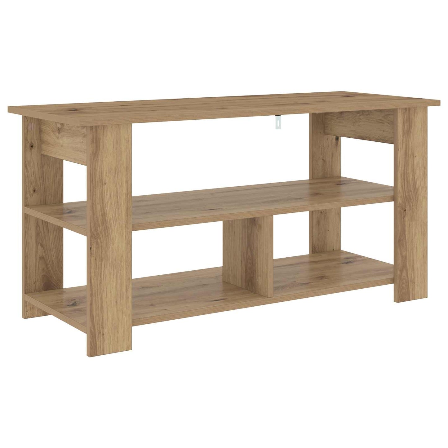 vidaXL TV stand 100 x 40 x 50 cm Artisan Oak