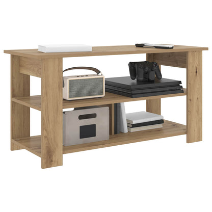 vidaXL TV stand 100 x 40 x 50 cm Artisan Oak