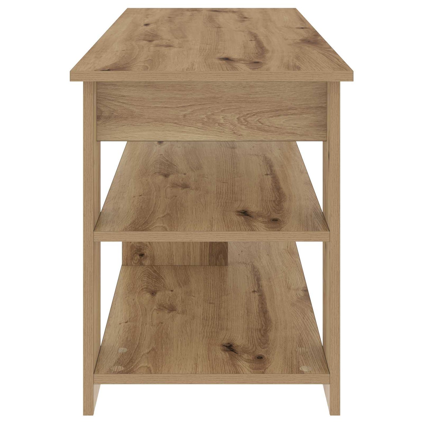 vidaXL TV stand 100 x 40 x 50 cm Artisan Oak