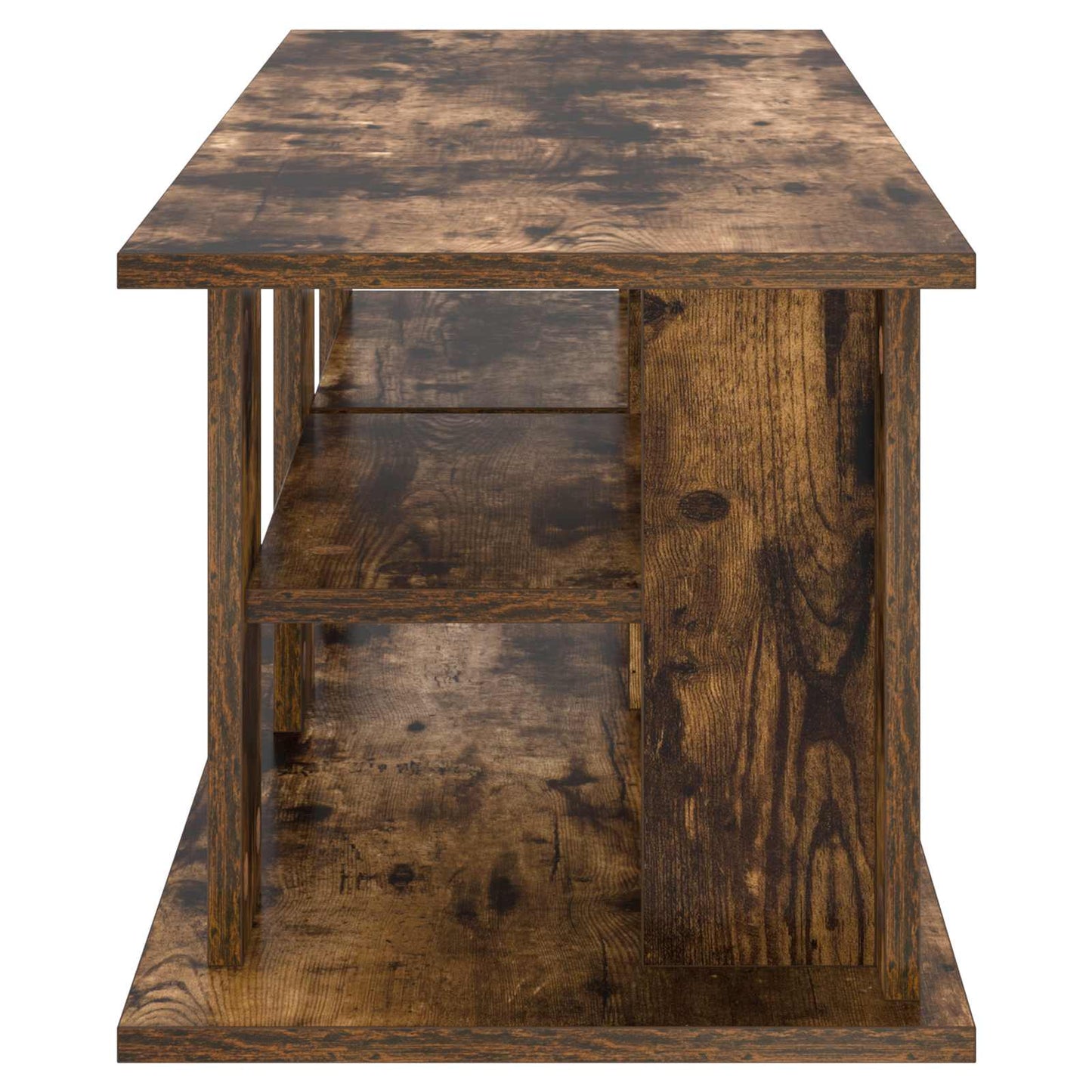 vidaXL TV stand Smoked Oak 96 x 35 x 33.5 cm