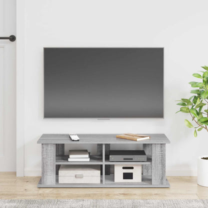 vidaXL TV stand 96 x 35 x 33.5 cm Grey Sonoma Engineered Wood
