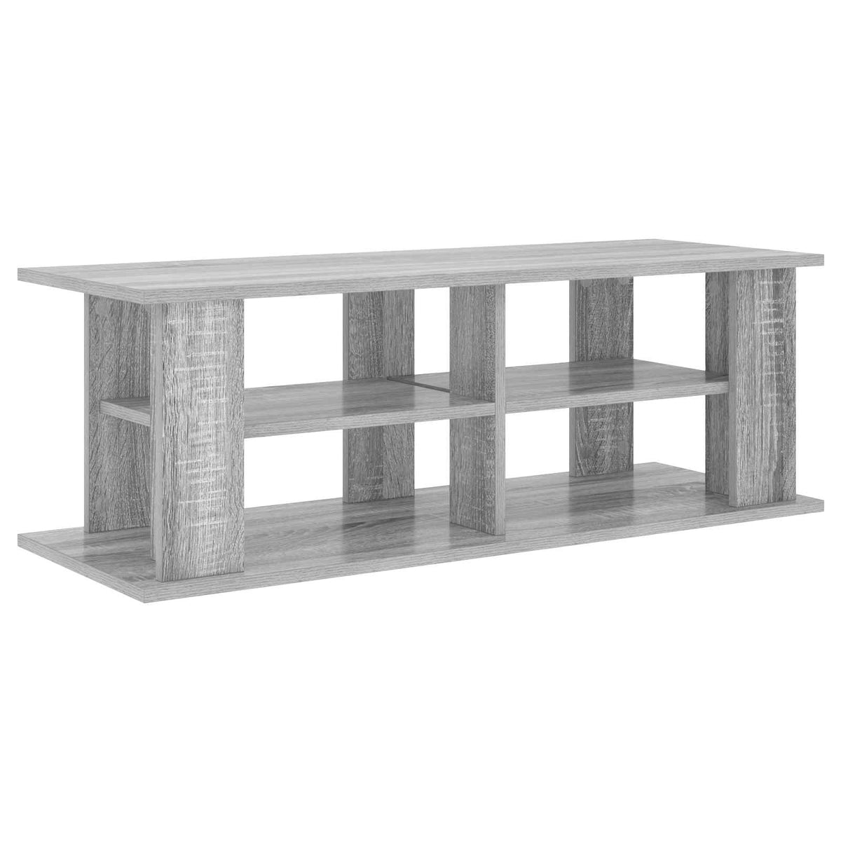 vidaXL TV stand 96 x 35 x 33.5 cm Grey Sonoma Engineered Wood