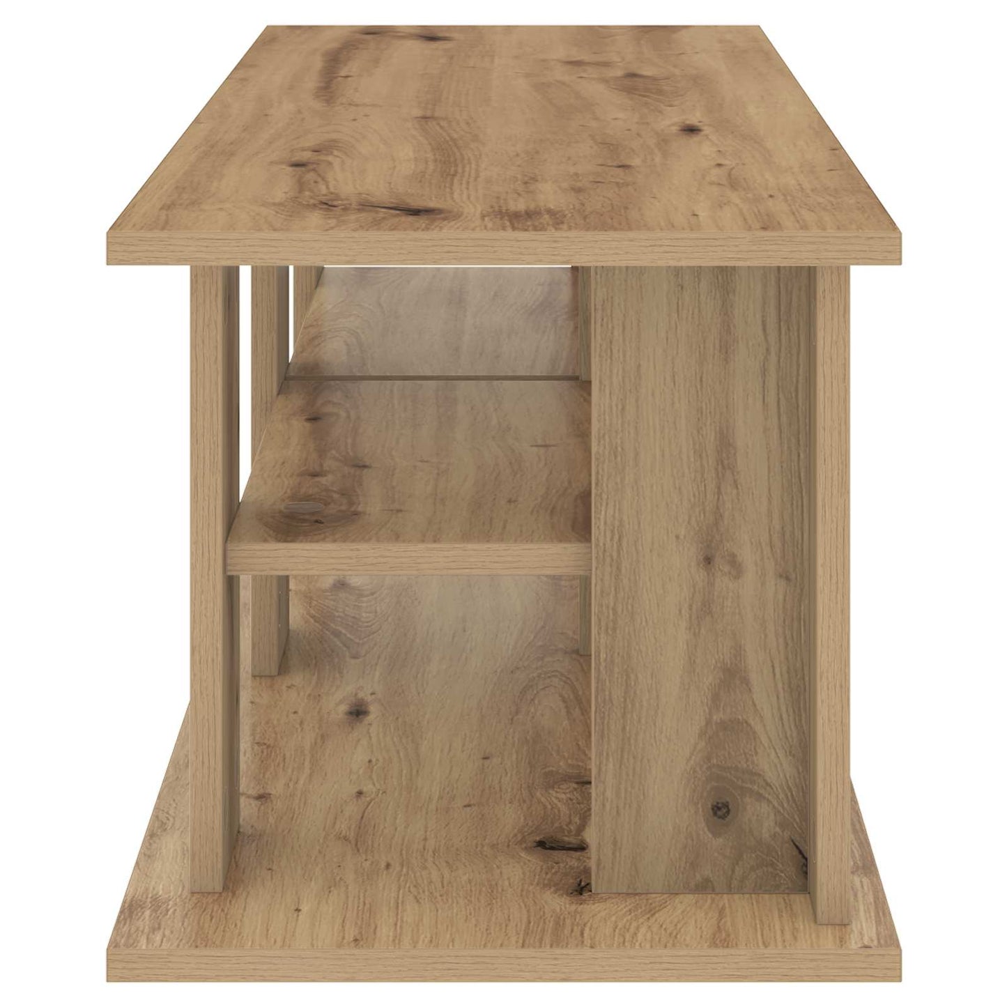 vidaXL TV stand 96 x 35 x 33.5 cm Artisan Oak Engineered Wood