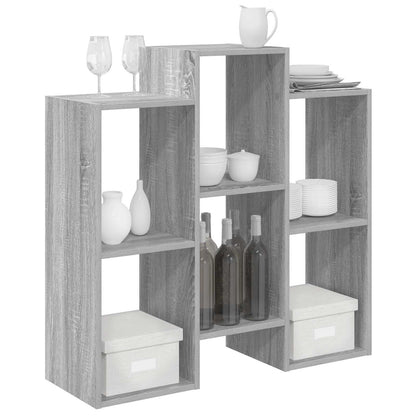 vidaXL Sideboard Grey Sonoma 90 x 30 x 90 cm