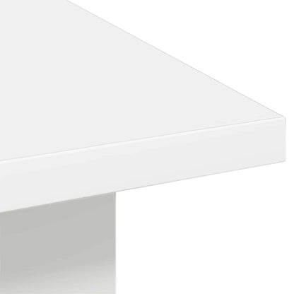 vidaXL Coffee Table White 77 x 55 x 42 cm Engineered Wood