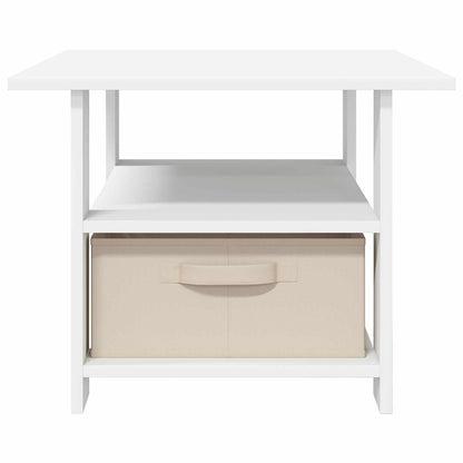 vidaXL Coffee Table White 77 x 55 x 42 cm Engineered Wood