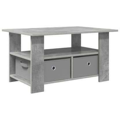 vidaXL Coffee Table Concrete Grey 77 x 55 x 42 cm Engineered Wood