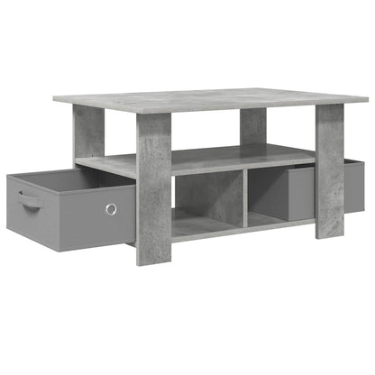 vidaXL Coffee Table Concrete Grey 77 x 55 x 42 cm Engineered Wood