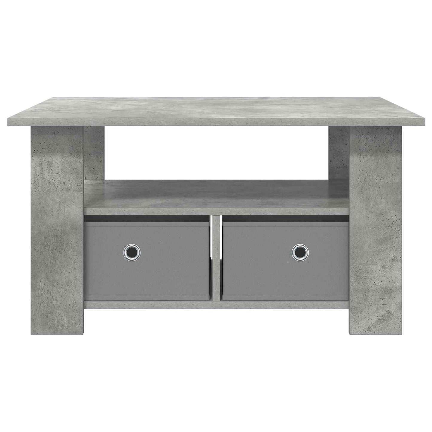 vidaXL Coffee Table Concrete Grey 77 x 55 x 42 cm Engineered Wood