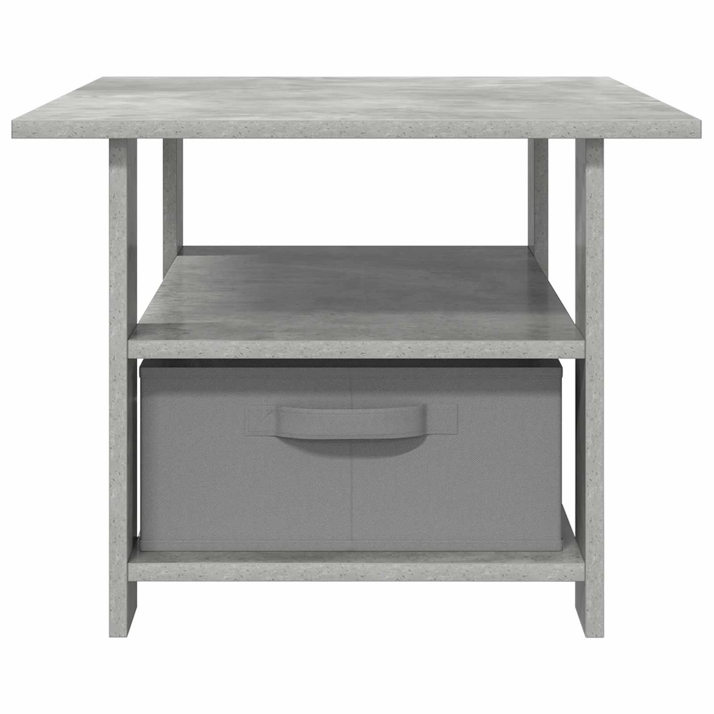 vidaXL Coffee Table Concrete Grey 77 x 55 x 42 cm Engineered Wood