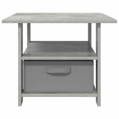 vidaXL Coffee Table Concrete Grey 77 x 55 x 42 cm Engineered Wood