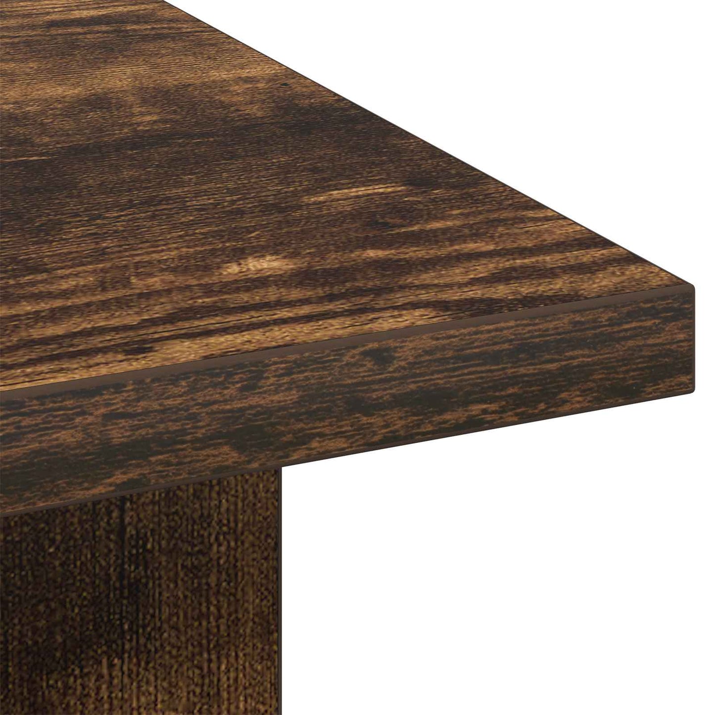 vidaXL Coffee Table Smoked Oak 77 x 55 x 42 cm Engineered Wood