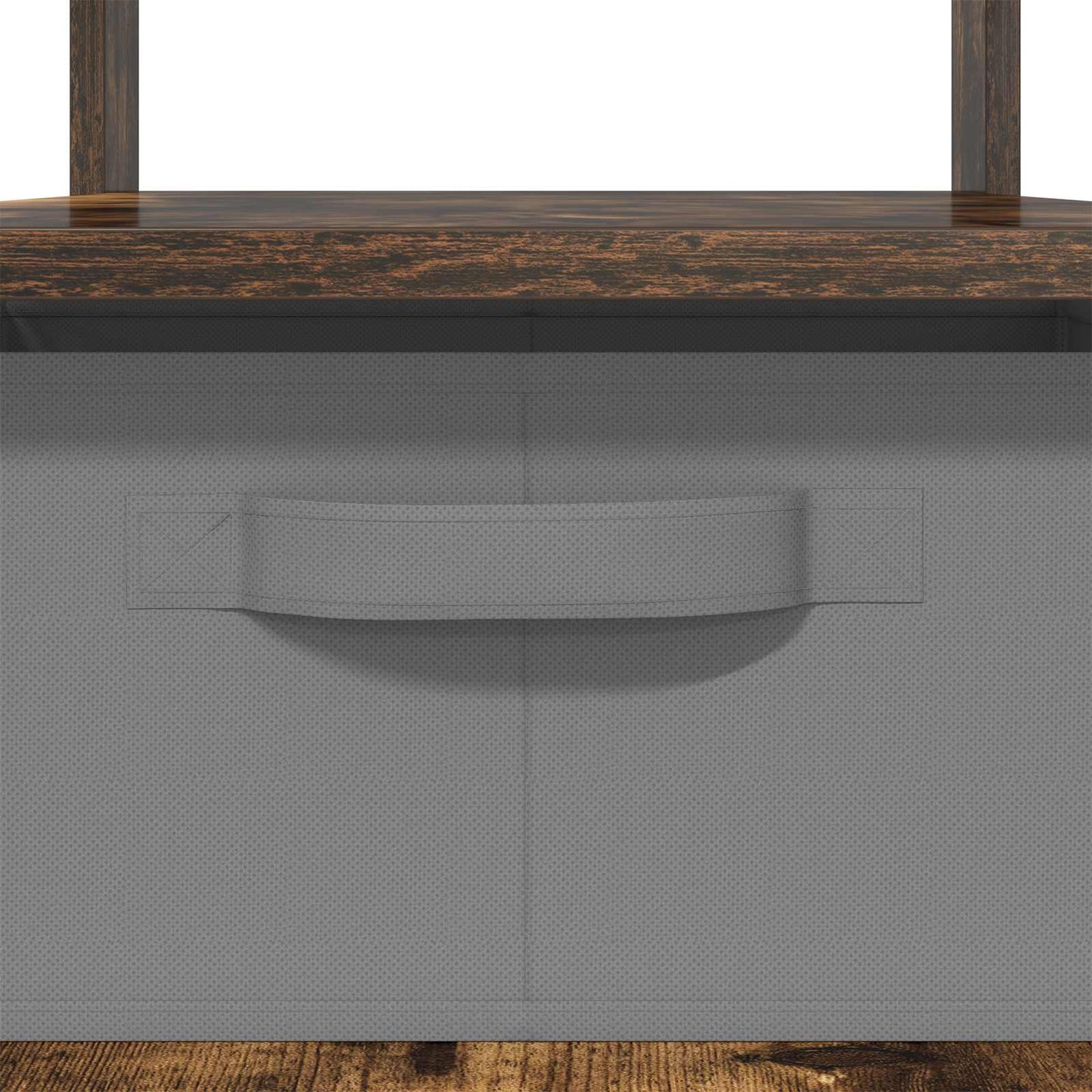vidaXL Coffee Table Smoked Oak 77 x 55 x 42 cm Engineered Wood