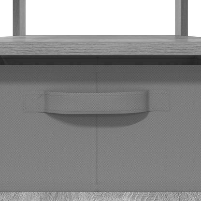 vidaXL Coffee Table Grey Sonoma 77 x 55 x 42 cm Engineered Wood