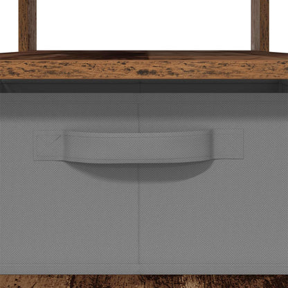 vidaXL Coffee Table Old Wood 77 x 55 x 42 cm Engineered Wood