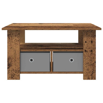 vidaXL Coffee Table Old Wood 77 x 55 x 42 cm Engineered Wood