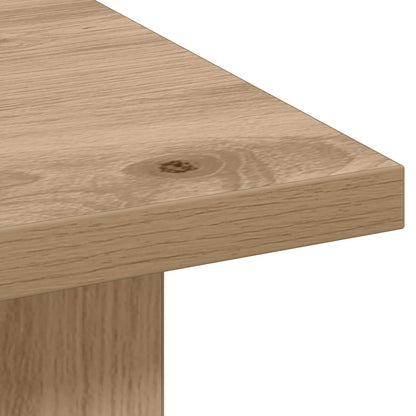vidaXL Coffee Table Artisan Oak 77 x 55 x 42 cm Engineered Wood