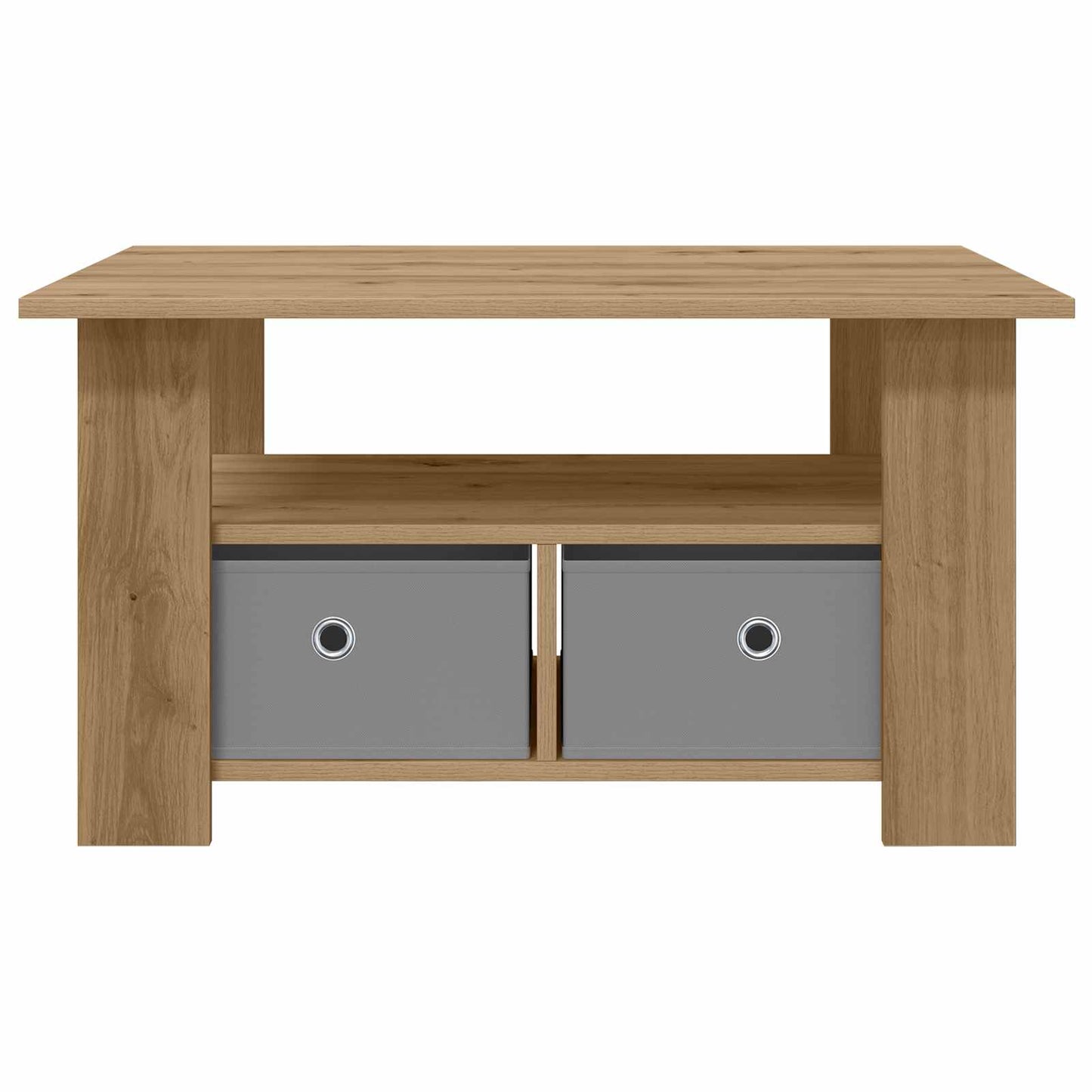 vidaXL Coffee Table Artisan Oak 77 x 55 x 42 cm Engineered Wood