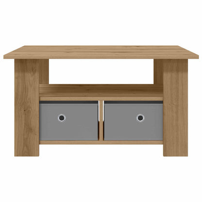 vidaXL Coffee Table Artisan Oak 77 x 55 x 42 cm Engineered Wood