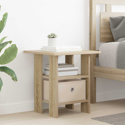 vidaXL Bedside Table 2 pcs Sonoma Oak 41 x 40 x 45 cm Engineered Wood