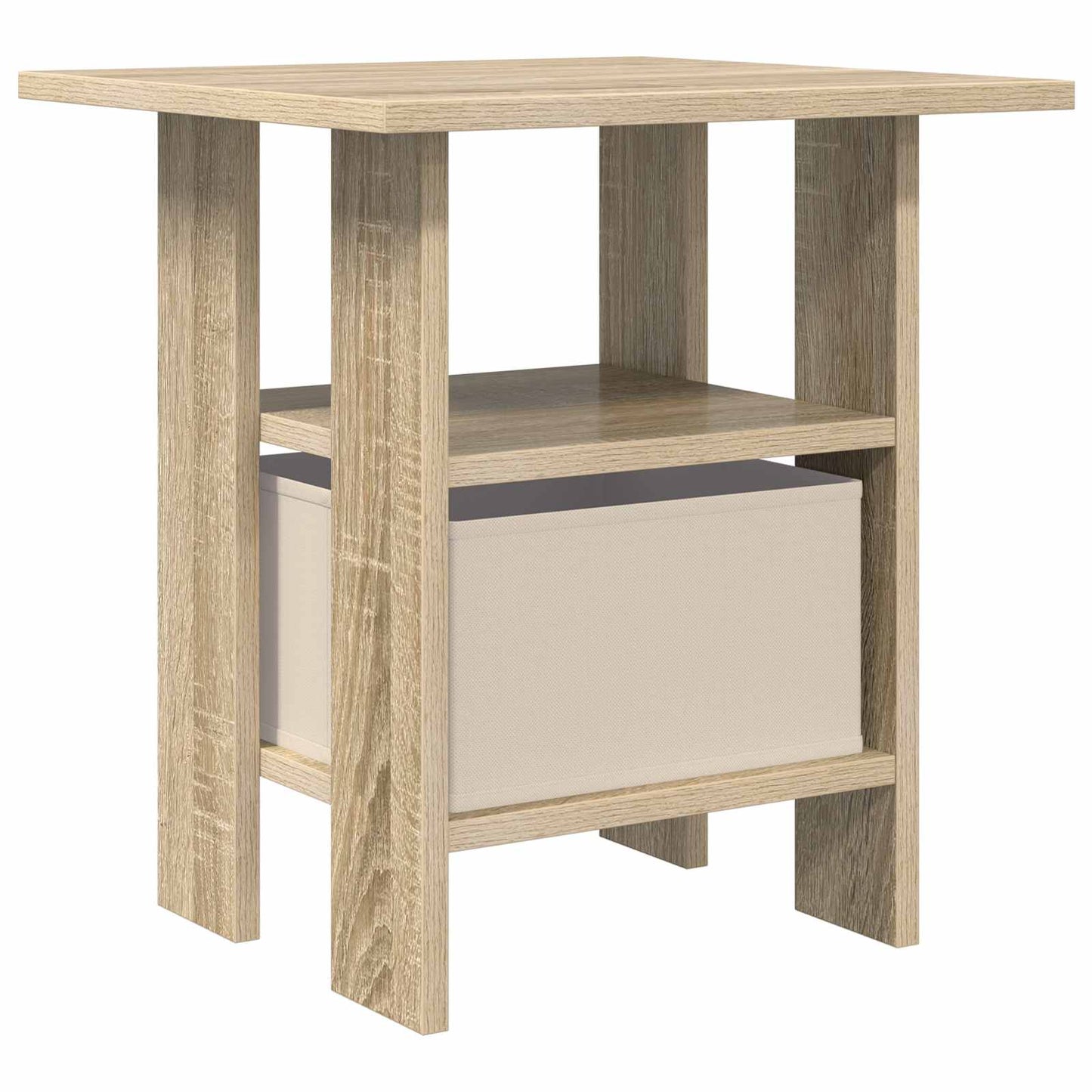 vidaXL Bedside Table 2 pcs Sonoma Oak 41 x 40 x 45 cm Engineered Wood