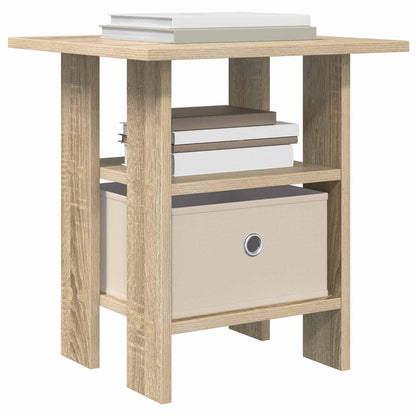 vidaXL Bedside Table 2 pcs Sonoma Oak 41 x 40 x 45 cm Engineered Wood