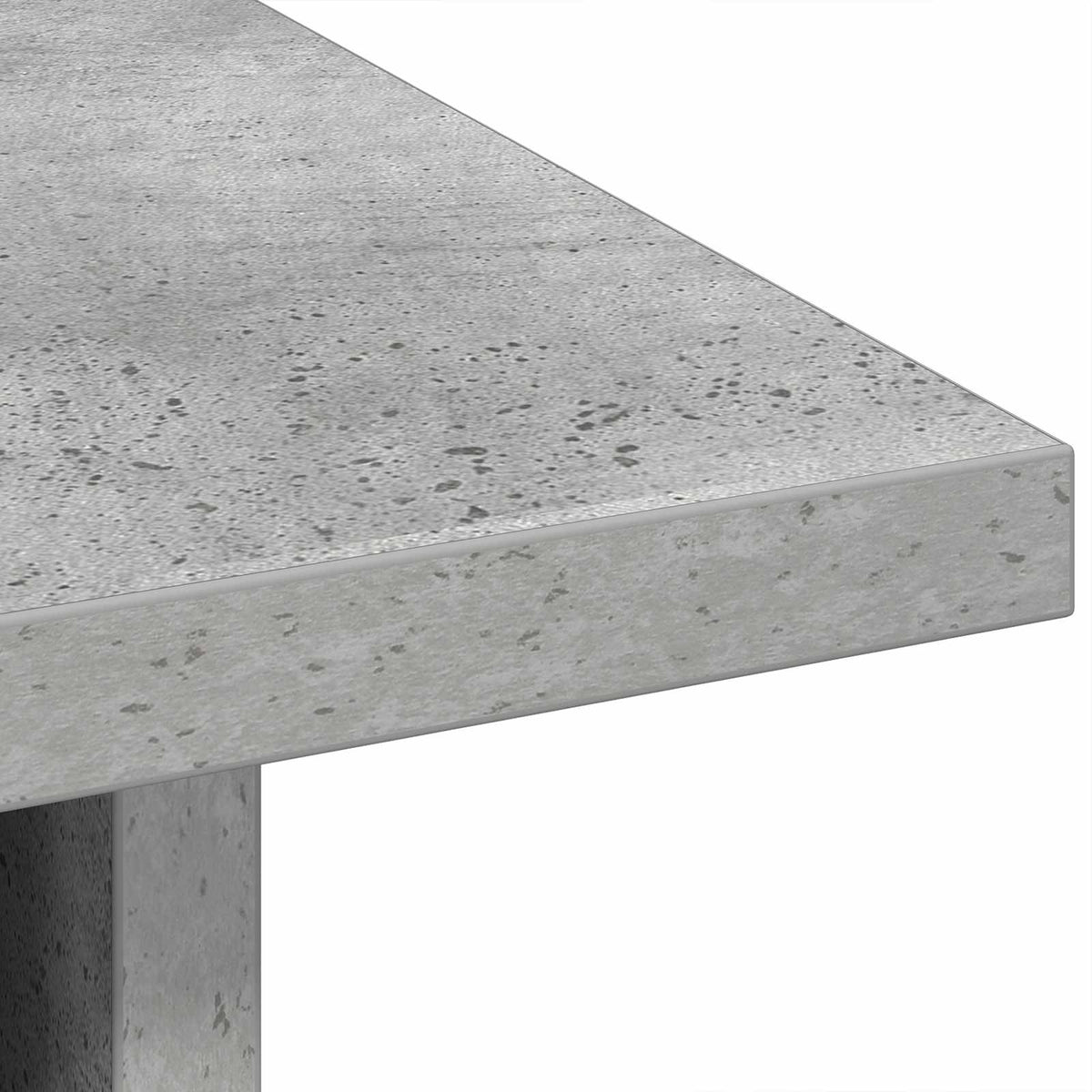 vidaXL Bedside Table 2 pcs Concrete Grey 41 x 40 x 45 cm