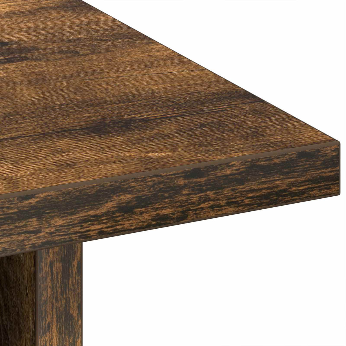 vidaXL Bedside Table Smoked Oak 41 x 40 x 45 cm Engineered Wood