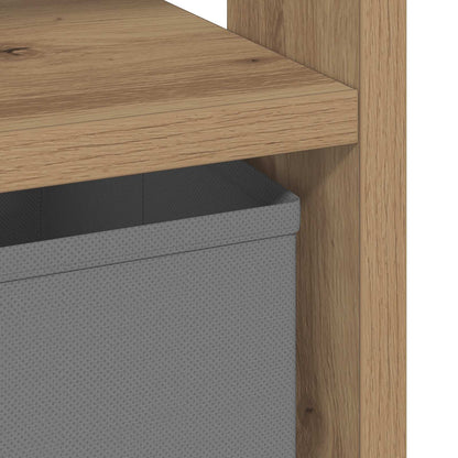 vidaXL Bedside Table 2 pcs Artisan Oak 41 x 40 x 45 cm Engineered Wood