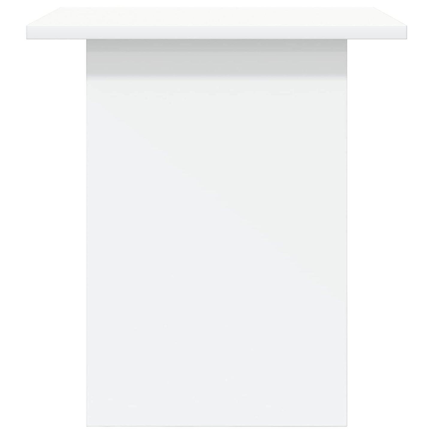 vidaXL Bedside Table with Drawer White 41 x 40 x 45 cm Engineered Wood