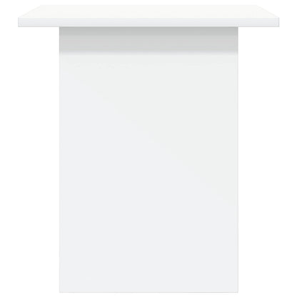 vidaXL Bedside Table with Drawer White 41 x 40 x 45 cm Engineered Wood