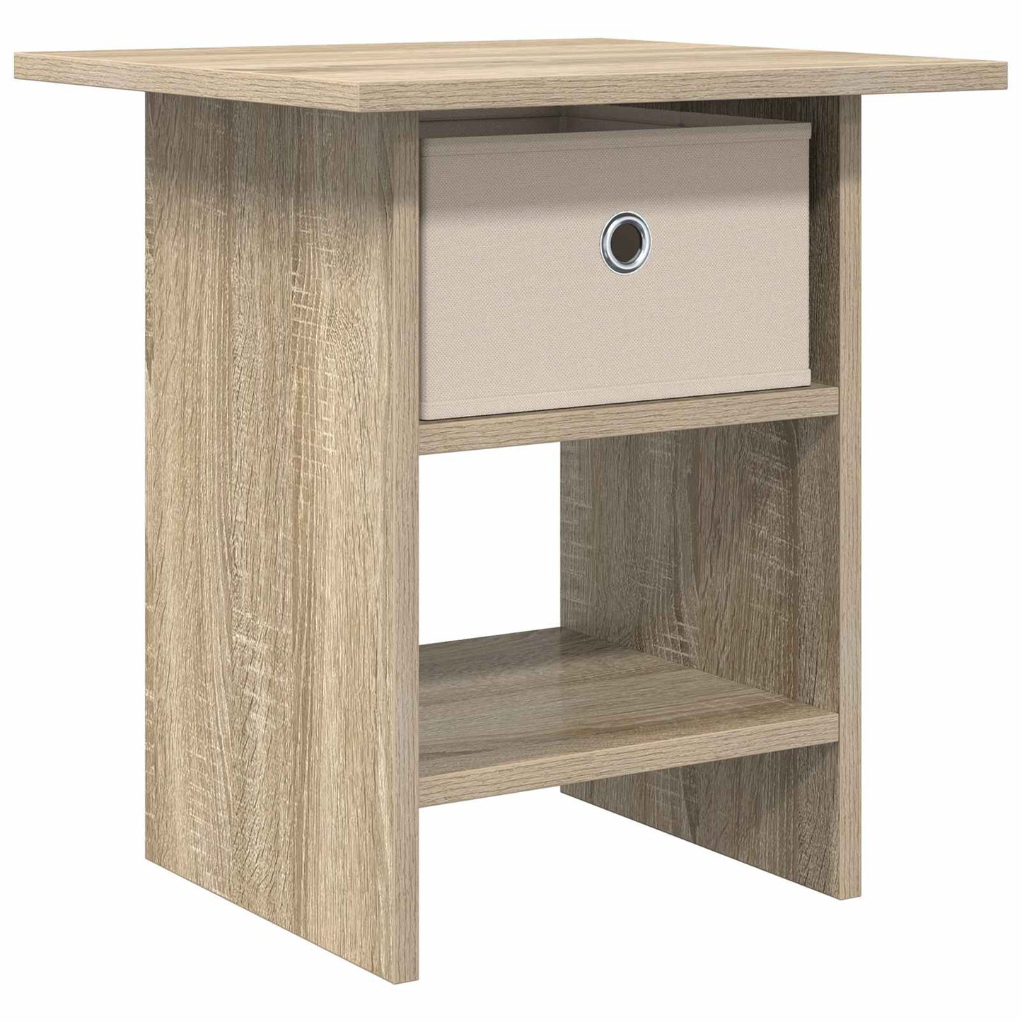 vidaXL Bedside Table Sonoma Oak 41 x 40 x 45 cm Engineered Wood
