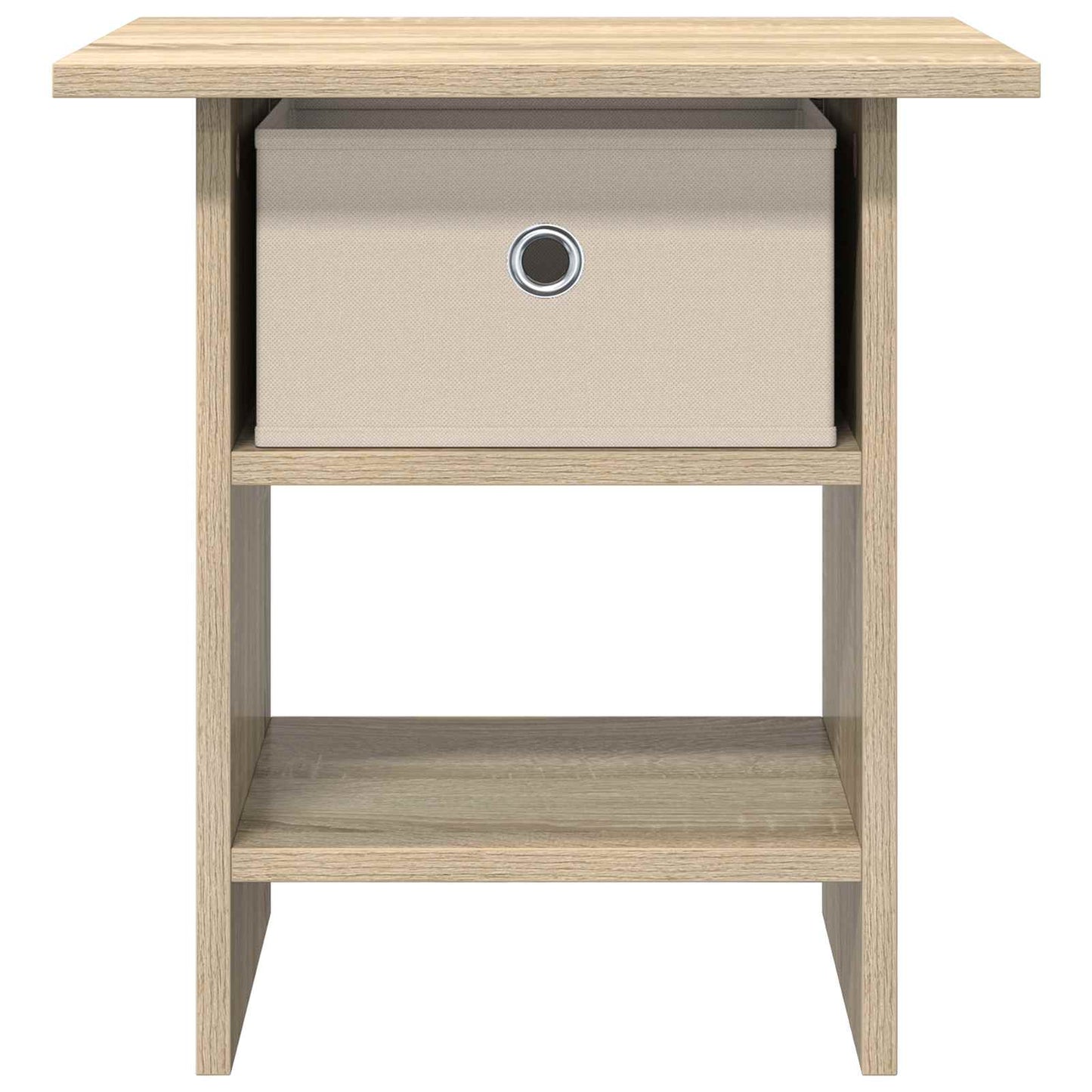 vidaXL Bedside Table Sonoma Oak 41 x 40 x 45 cm Engineered Wood