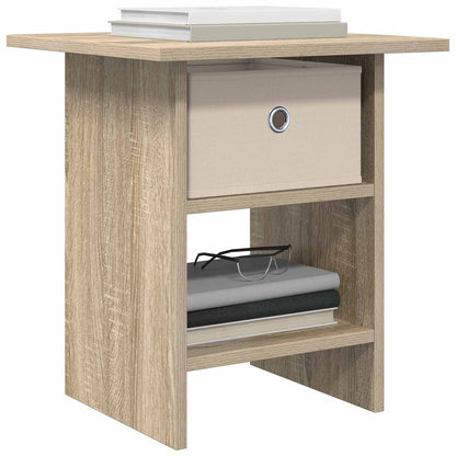 vidaXL Bedside Table Sonoma Oak 41 x 40 x 45 cm Engineered Wood