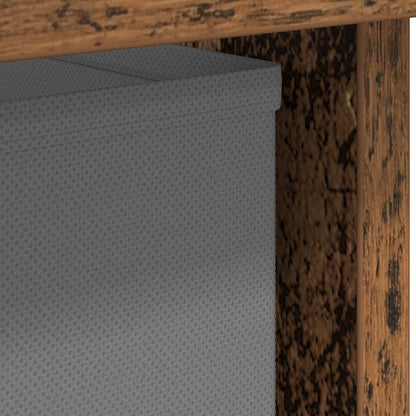 vidaXL Bedside Table 2 pcs Old Wood 41 x 40 x 45 cm Engineered Wood