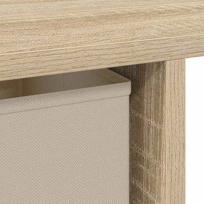 vidaXL Desk with Drawer Sonoma Oak 100 x 40 x 75 cm Engineered Wood