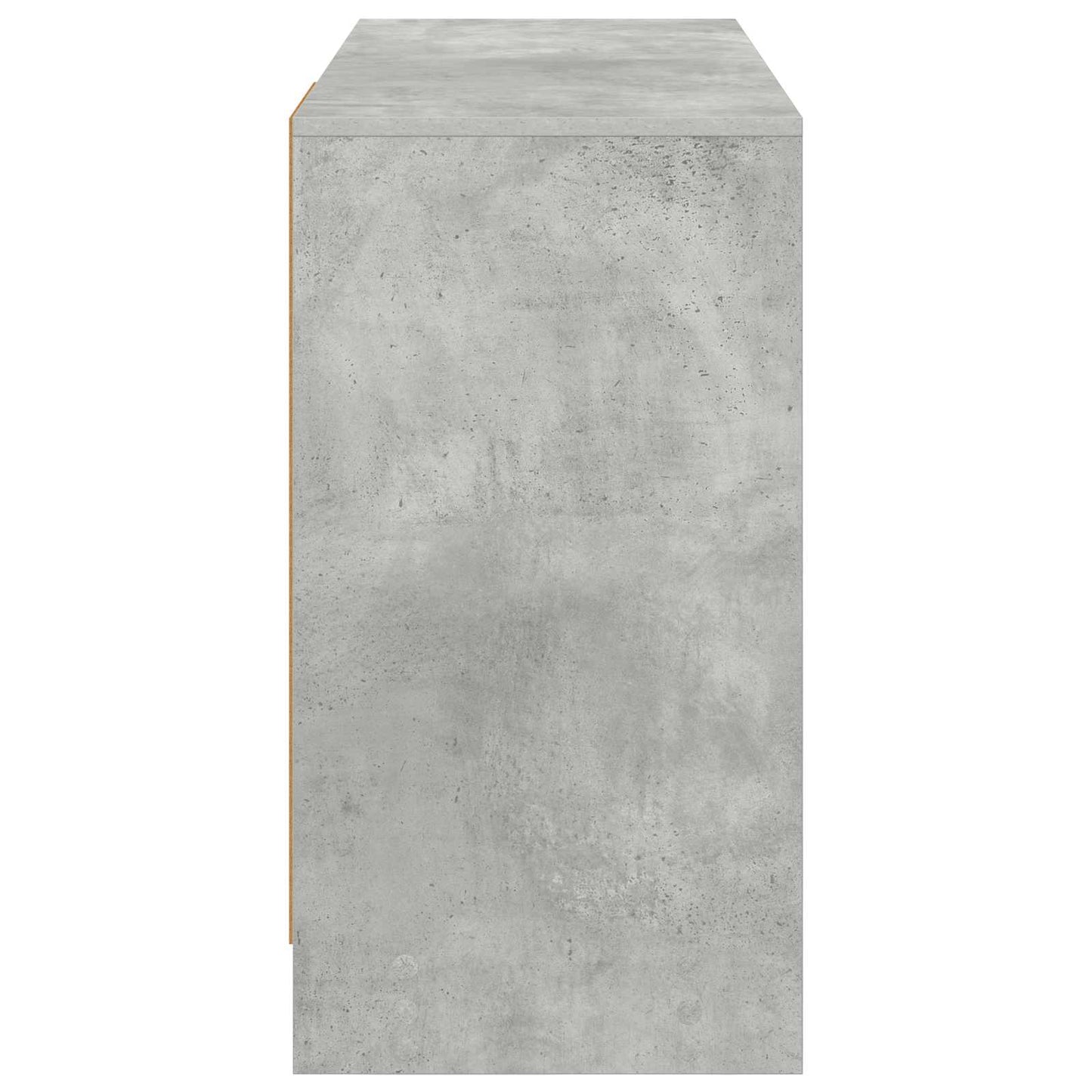 vidaXL Desk with Drawer Concrete Grey 100 x 40 x 75 cm Engineered Wood