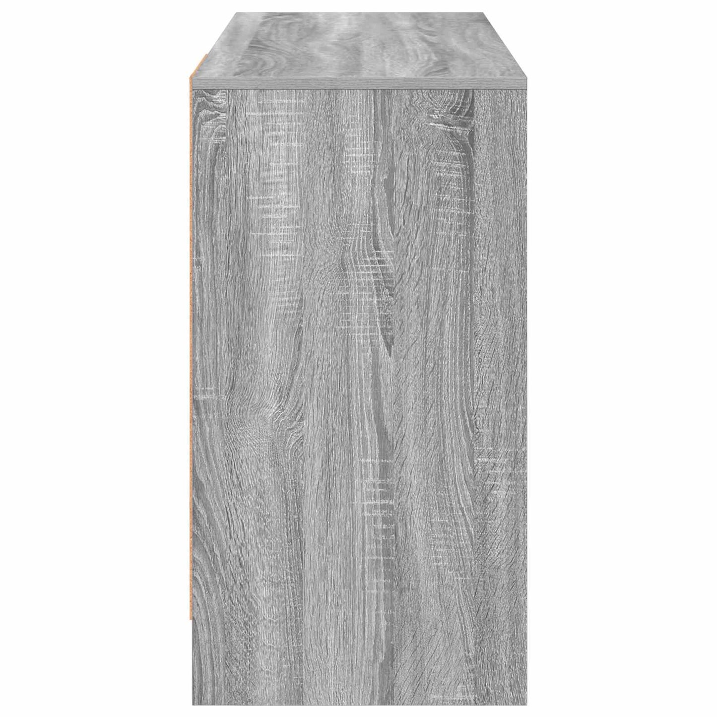 vidaXL Desk with Drawer Grey Sonoma 100 x 40 x 75 cm Engineered Wood