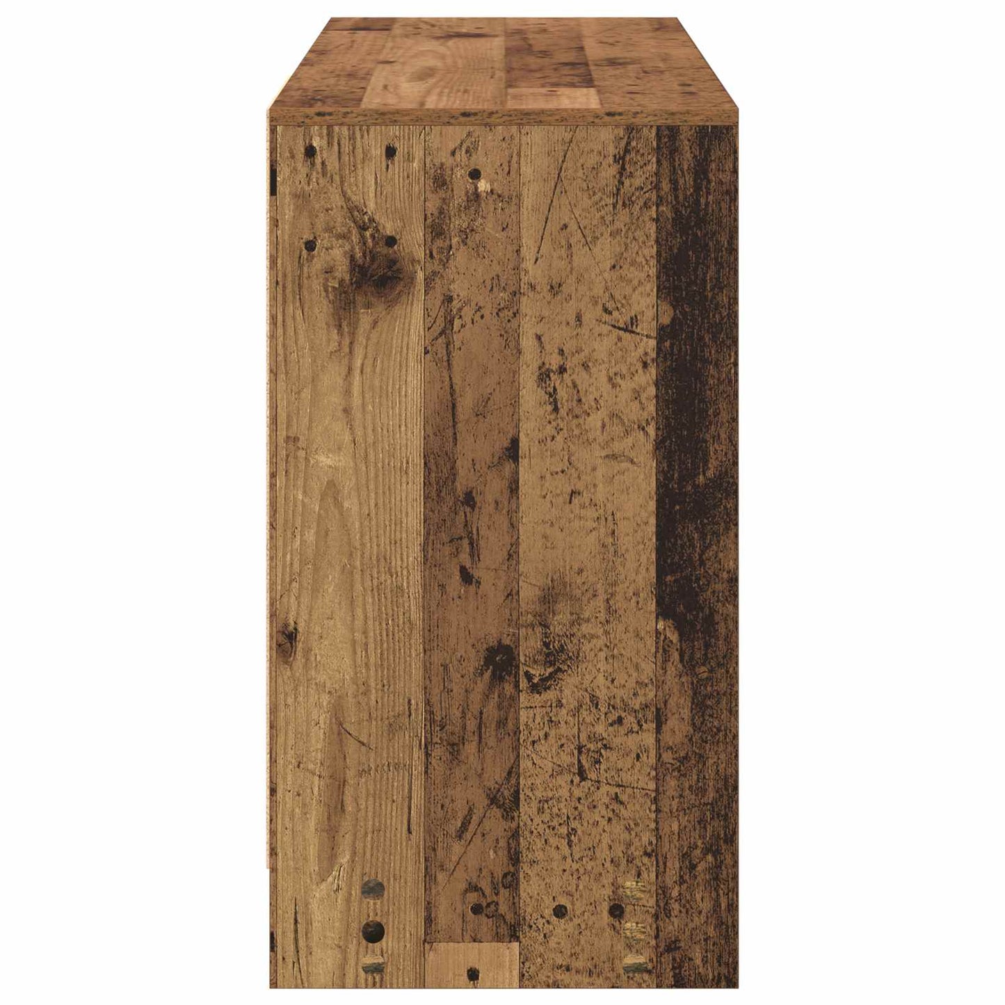 vidaXL Desk with Drawer Old Wood 100 x 40 x 75 cm Engineered Wood